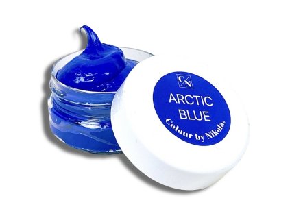 arctic blue, modrá bava na vlasy