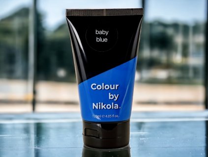 Barva na vlasy, Baby Blue, pastelová modrá, 120 ml, Colour by Nikola