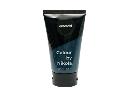 Barva na vlasy, Emerald, sytá tmavá zelená, 120 ml, Colour by Nikola