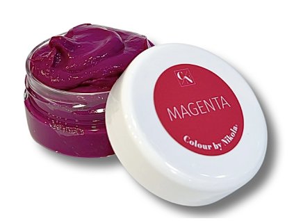 Magenta růžovofialová barva na vlasy