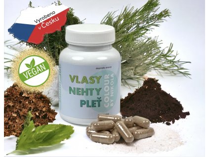 2 měsíční kúra: Vitamíny pro vlasy, plet'a nehty