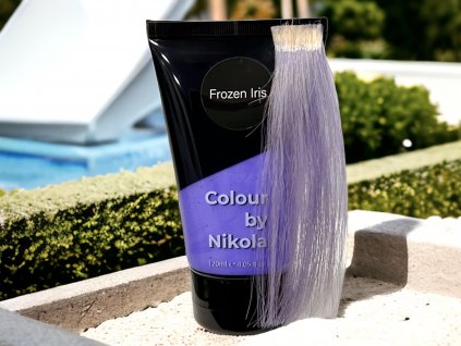 Color by Nikola barva na vlasy, FROZEN IRIS, pastelová fialková, 120 ml