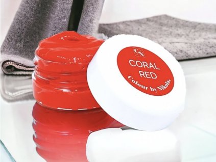 Colour by Nikola to profesjonalne farby do włosów CORAL RED, które są używane w salonach fryzjerskich, ale ć w domu.