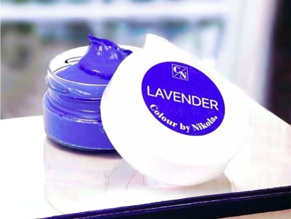 Colour by Nikola to profesjonalne farby do włosów LAVENDER, które są używane w salonach fryzjerskich, ale ć w domu.