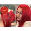 Colour by Nikola to profesjonalne farby do włosów CHILLI RED, które są używane w salonach fryzjerskich, ale ć w domu.