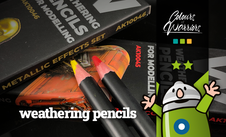 Jak na to: Weathering Pencils (AK Interactive)