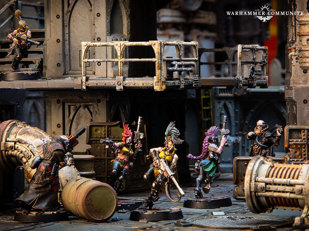 Necromunda-scene