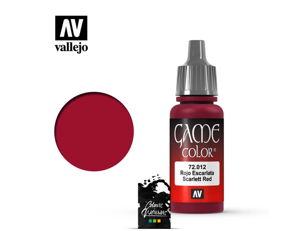 GAME COLOR: SCARLETT RED - 72.012