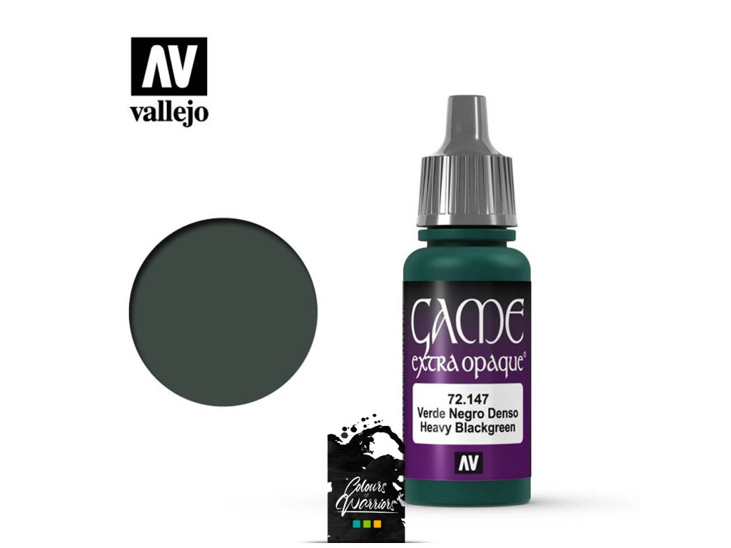 GAME COLOR: HEAVY BLACKGREEN - 72.147