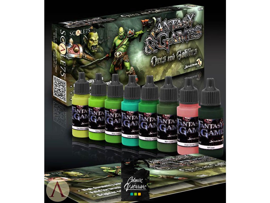 SCALECOLOR: ORCS AND GOBLINS PAINT SET