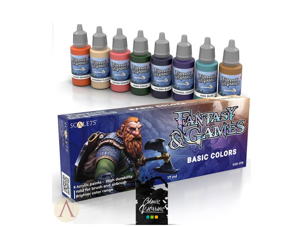 SCALECOLOR: FANTASY & GAMES - BASIC COLORS I