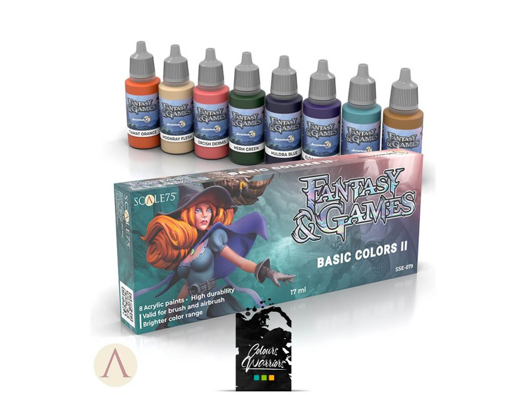 SCALECOLOR: FANTASY & GAMES - BASIC COLORS II