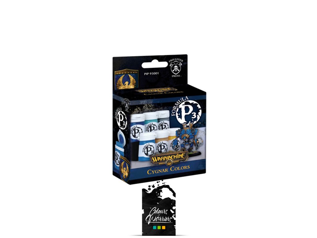 FORMULA P3: PAINT SET: CYGNAR COLORS