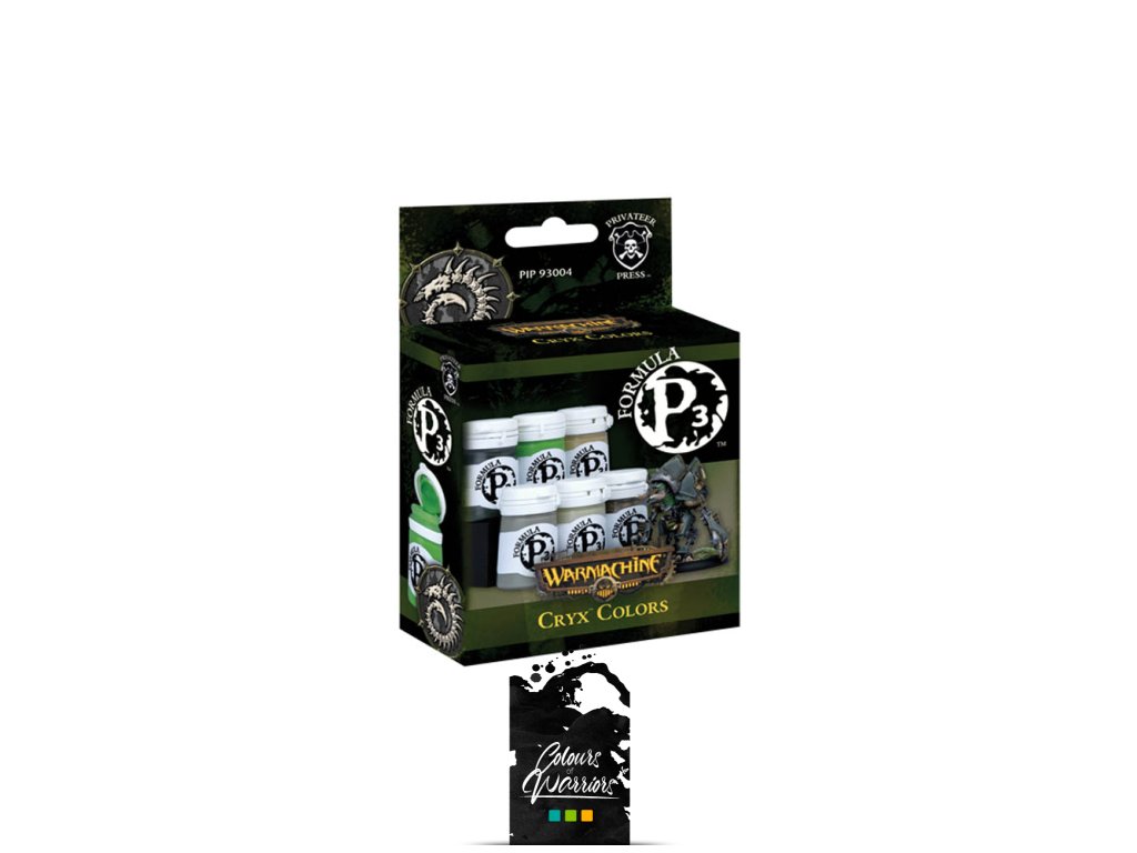 FORMULA P3: PAINT SET: CRYX COLORS