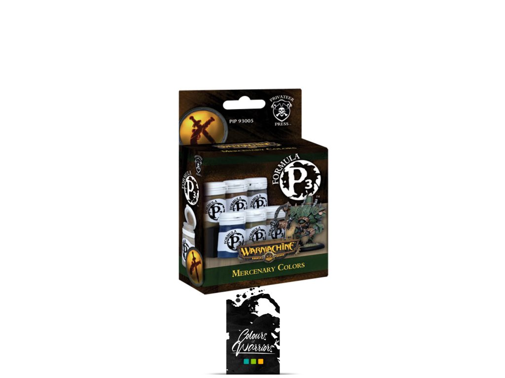 FORMULA P3: PAINT SET: MERCENARY COLORS