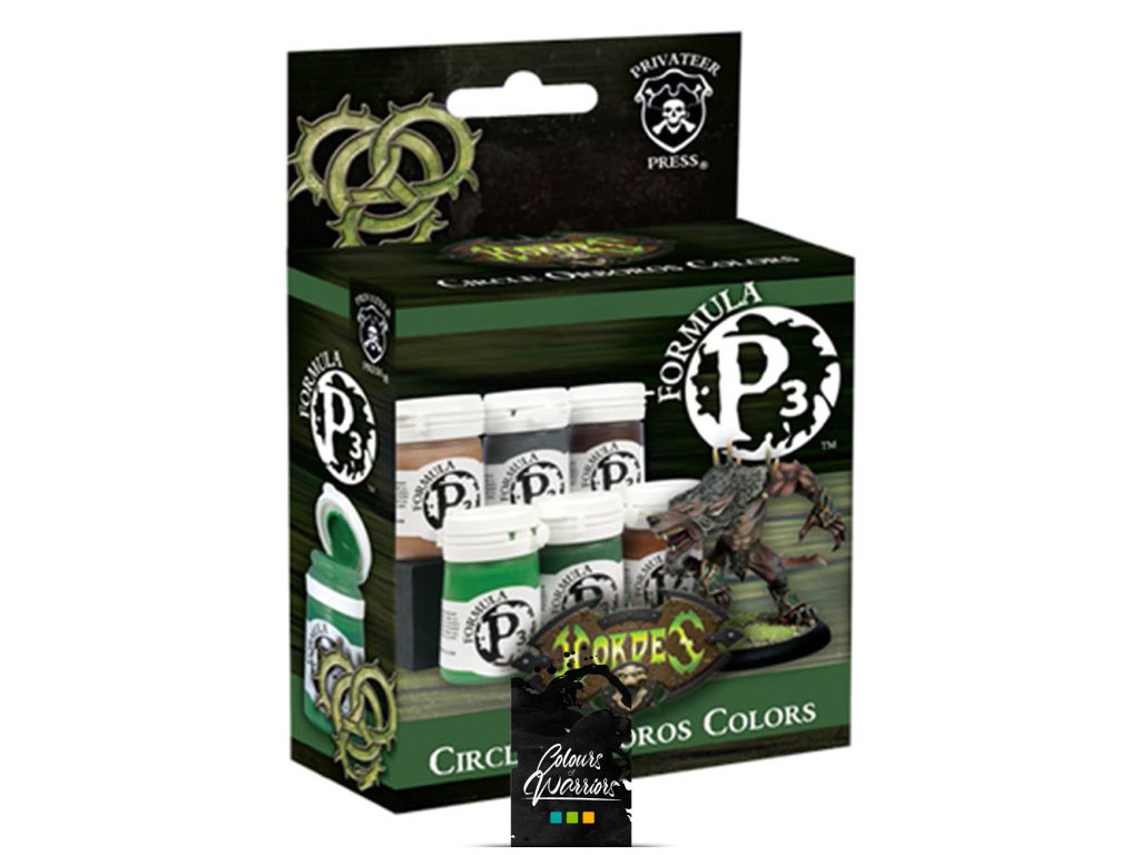 FORMULA P3: PAINT SET: CIRCLE ORBOROS COLORS