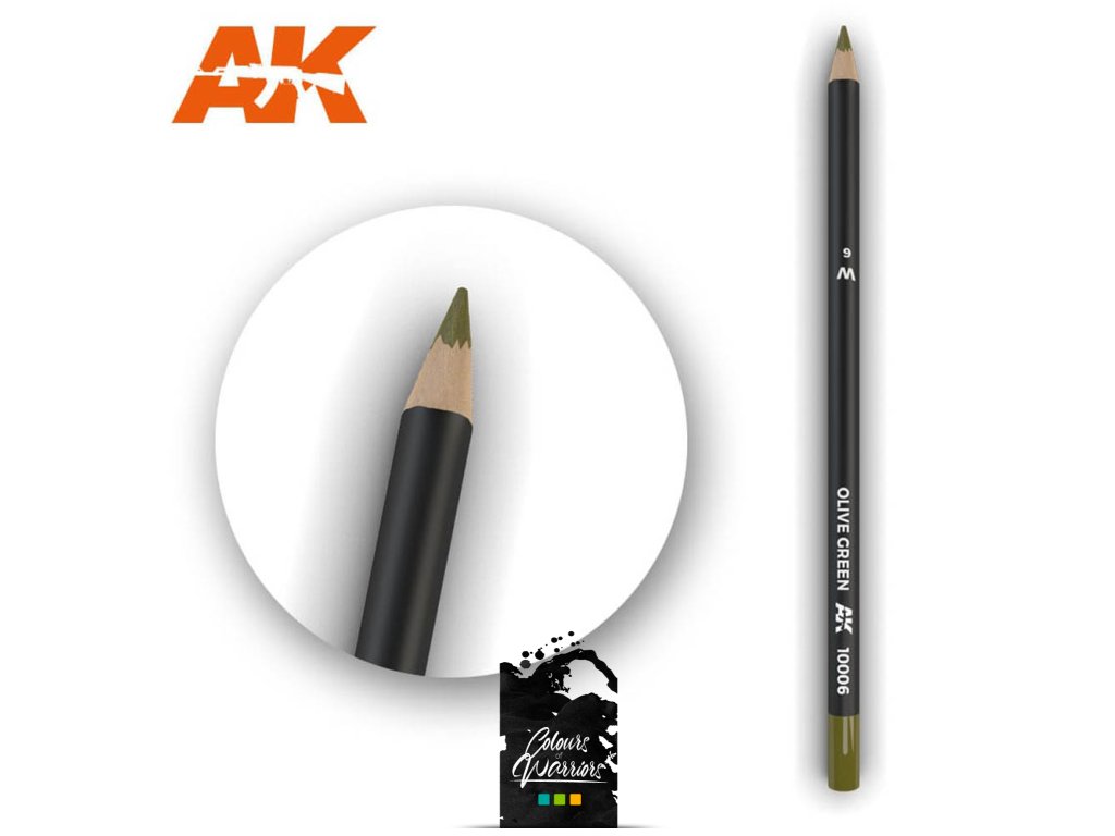 PENCILS: WATERCOLOR PENCIL OLIVE GREEN