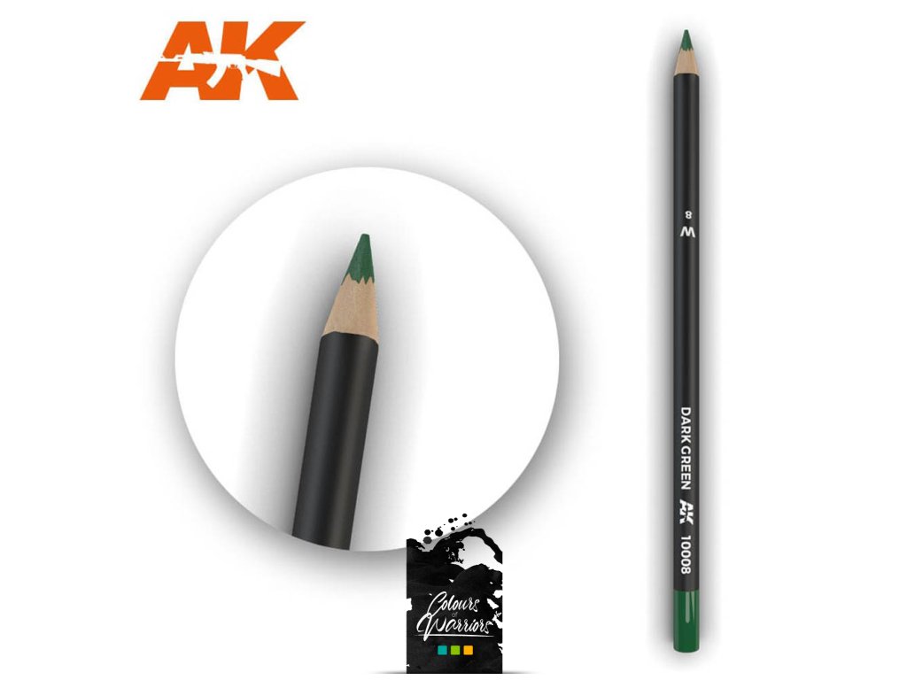 PENCILS: WATERCOLOR PENCIL DARK GREEN