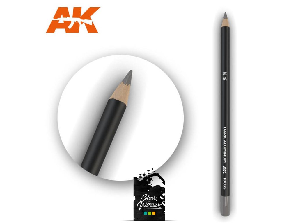 PENCILS: WATERCOLOR PENCIL DARK ALUMINUM