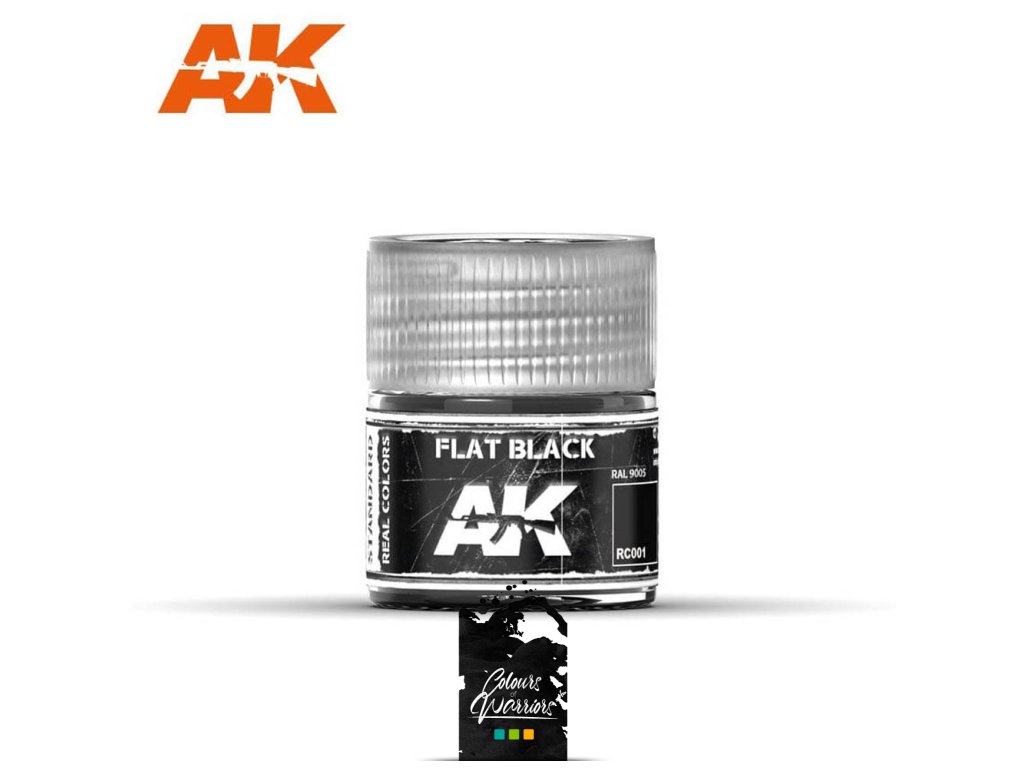 REAL COLORS: FLAT BLACK