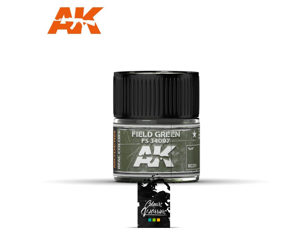 REAL COLORS: FIELD GREEN FS 34097