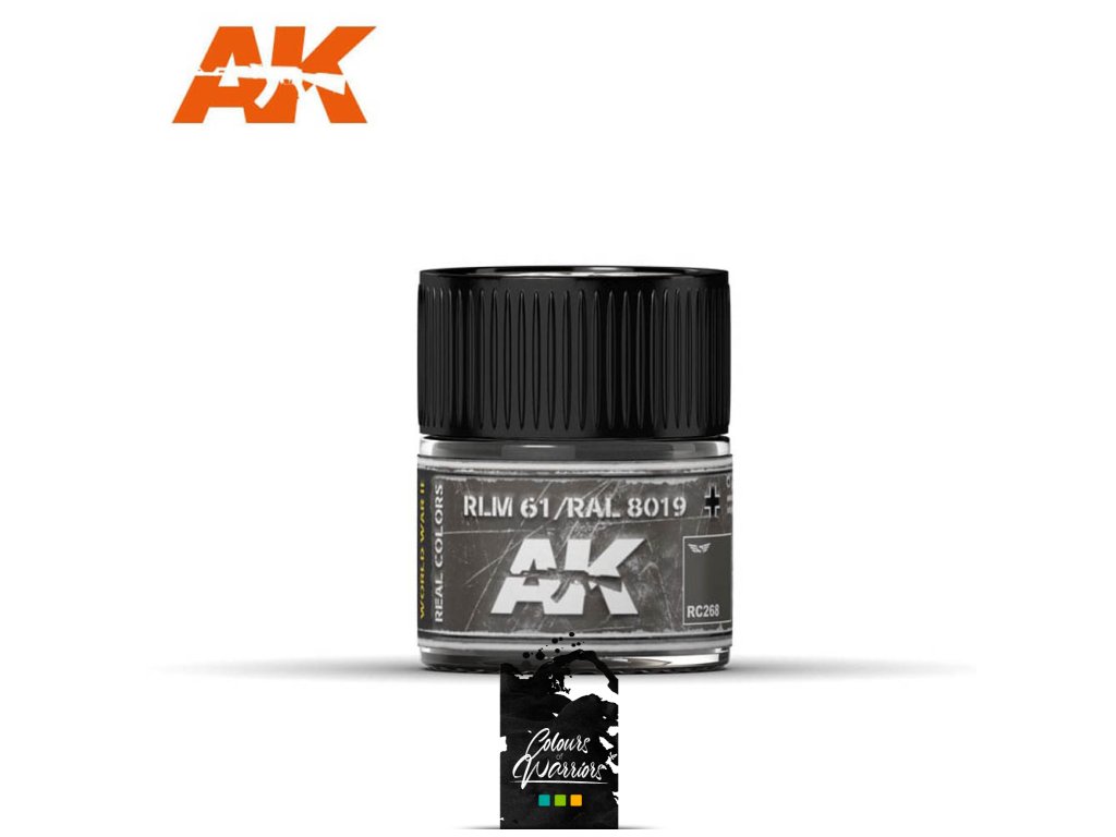 REAL COLORS: RLM 61 / RAL 8019