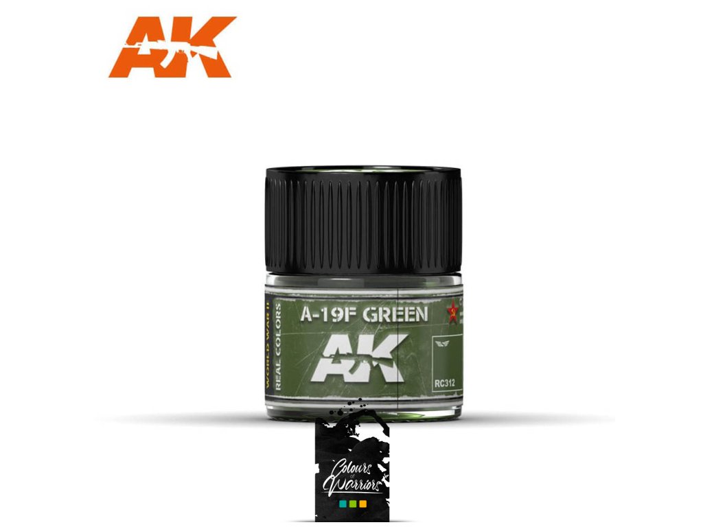 REAL COLORS: A-19F GREEN