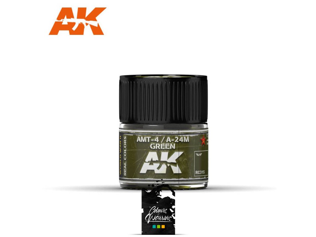 REAL COLORS: AMT-4 / A-24M GREEN