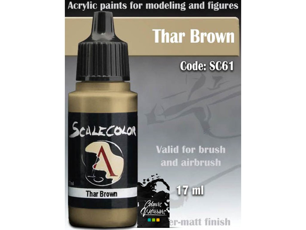 SCALECOLOR: THAR BROWN