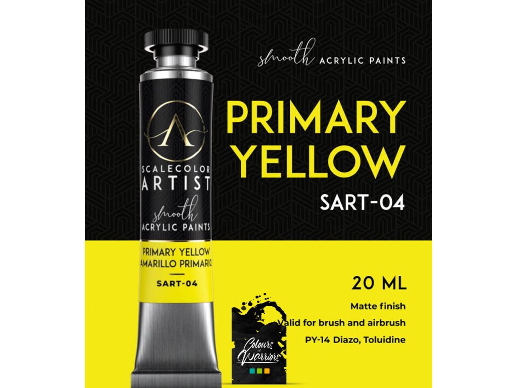 SCALECOLOR ARTIST: PRIMARY YELLOW (SCALE75)