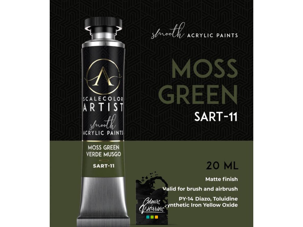 SCALECOLOR ARTIST: MOSS GREEN (SCALE75)