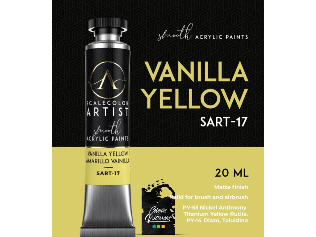 SCALECOLOR ARTIST: VANILLA YELLOW (SCALE75)