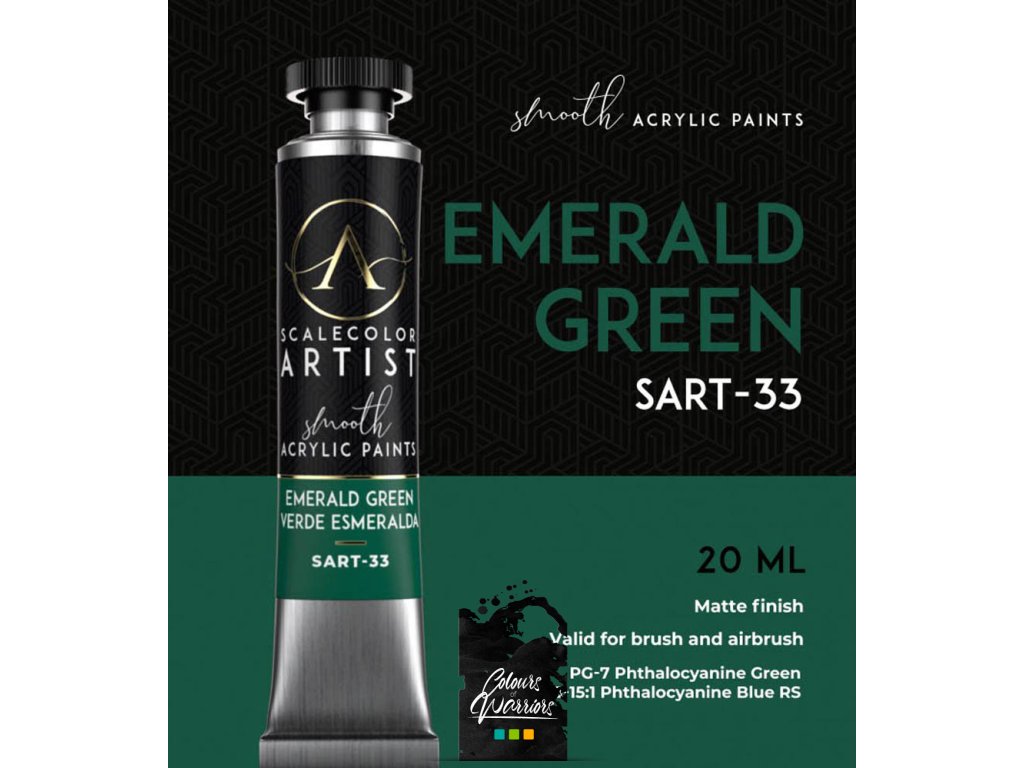 SCALECOLOR ARTIST: EMERALD GREEN (SCALE75)