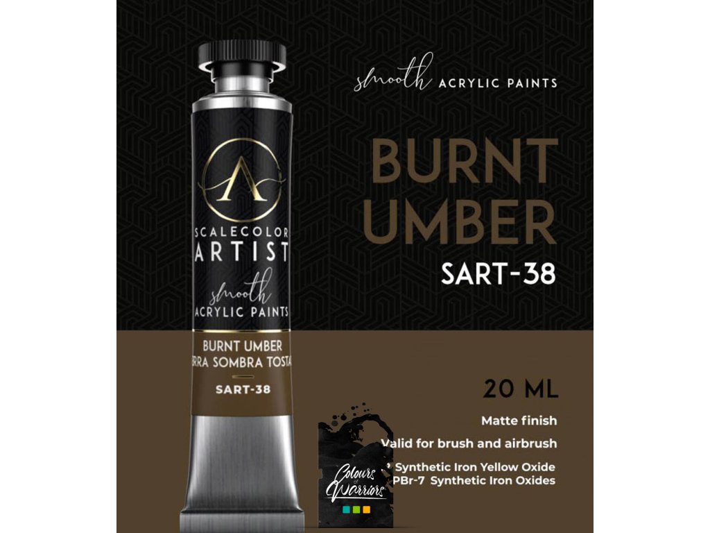 SCALECOLOR ARTIST: BURNT UMBER (SCALE75)