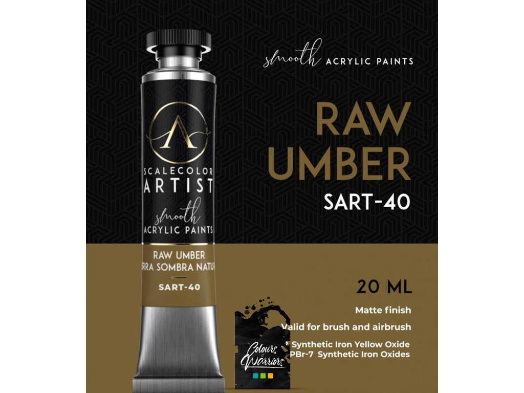 SCALECOLOR ARTIST: RAW UMBER (SCALE75)