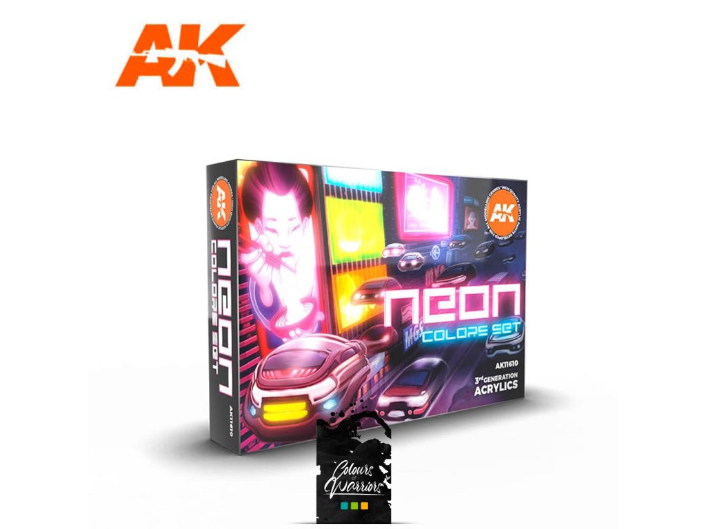 3RD GENERATION: NEON COLORS SET