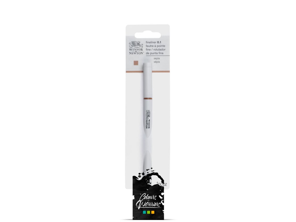 FINELINER: W&N SEPIA BLISTERSTER 0.1