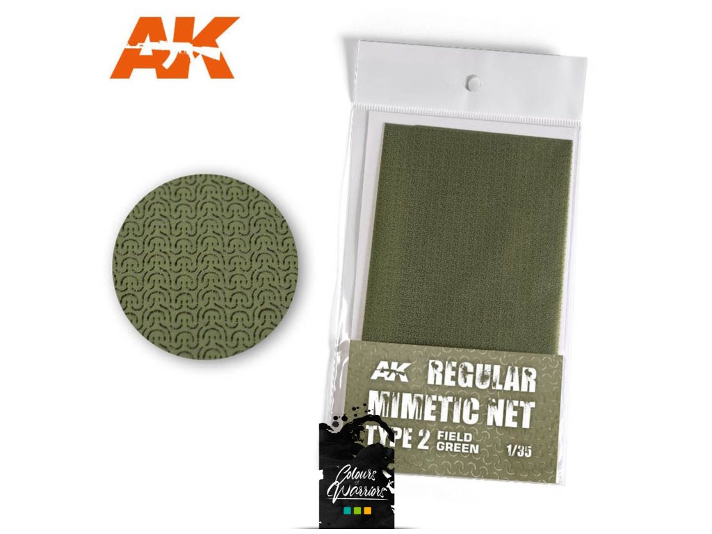 CAMOUFLAGE NET: REGULAR TYPE 2 FIELD GREEN