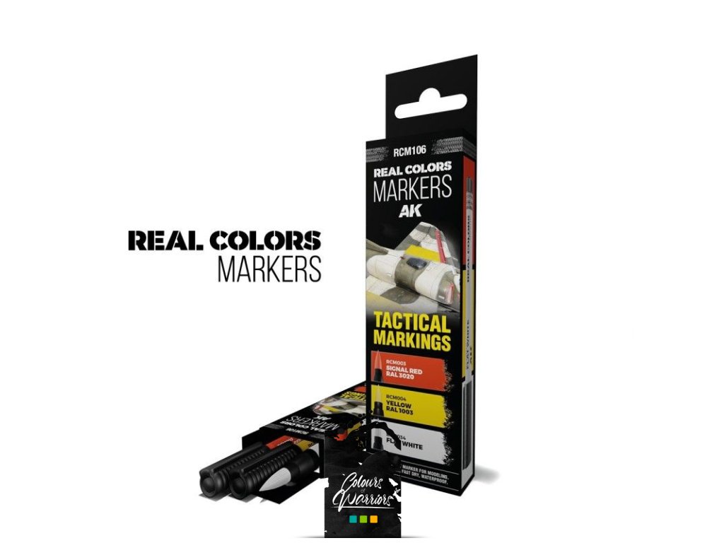 ak rc markers set tactical markings set 3 real colors markers