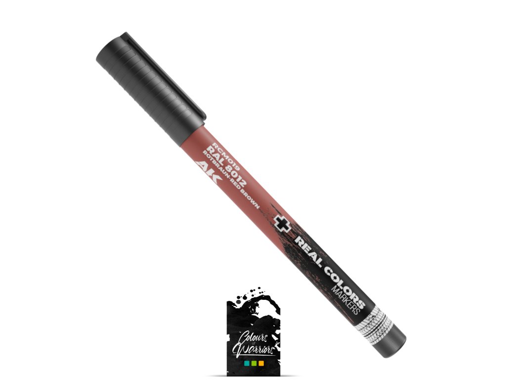 Ak interactive Real Color Marker RAL 8012 ROTBRAUN RED BROWN2