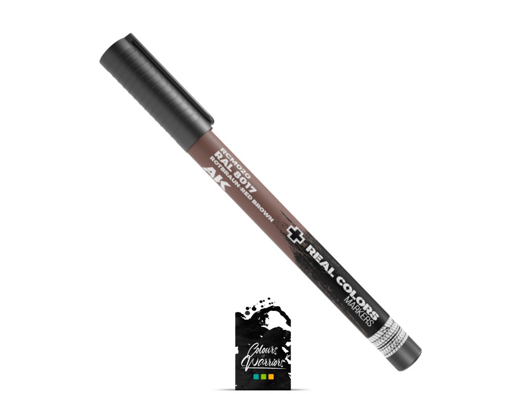 Ak interactive Real Color Marker RAL 8017 ROTBRAUN RED BROWN2