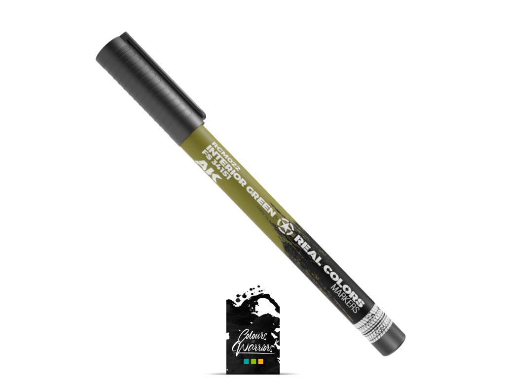 Ak interactive Real Color Marker INTERIOR GREEN FS 341512