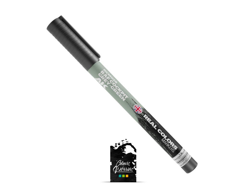 Ak interactive Real Color MarkerRAF COCKPIT GREY GREEN2