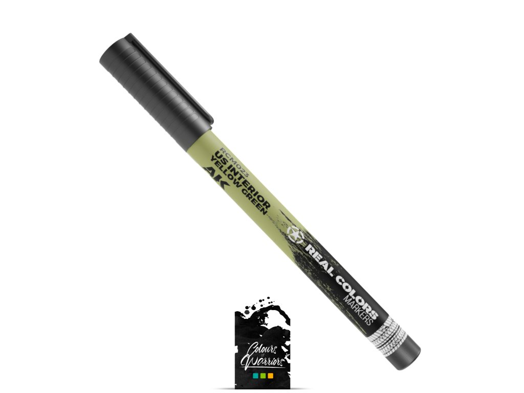 Ak interactive Real Color Marker US INTERIOR YELLOW GREEN2