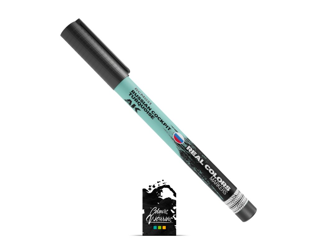 Ak interactive Real Color Marker Russian Cockpit turquoise2