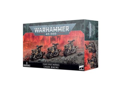 WARHAMMER 40K: CHAOS SPACE MARINES - CHAOS BIKERS