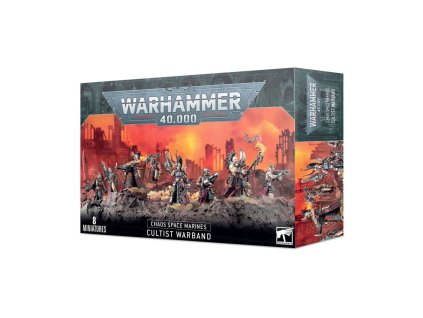 WARHAMMER 40K: CHAOS SPACE MARINES - CULTIST WARBAND