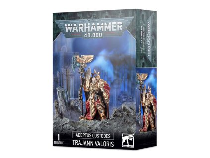 WARHAMMER 40K: ADEPTUS CUSTODES - CAPTAIN-GENERAL TRAJANN VALORIS