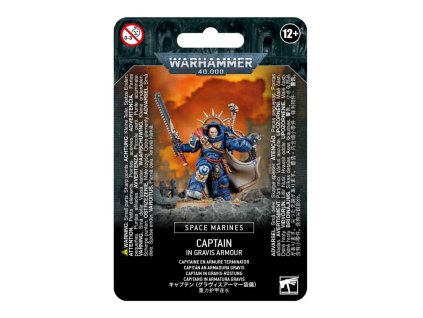 SPACE MARINES: CAPTAIN IN GRAVIS ARMOUR