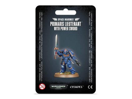 SPACE MARINES: PRIMARIS LIEUTENANT WITH POWER SWORD